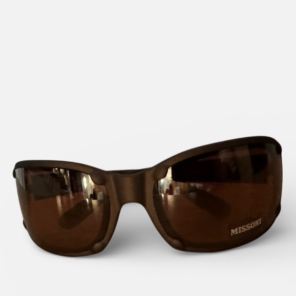 NWOT Missoni Dark Brown Sunglasses MI52804 - Picture 9 of 10